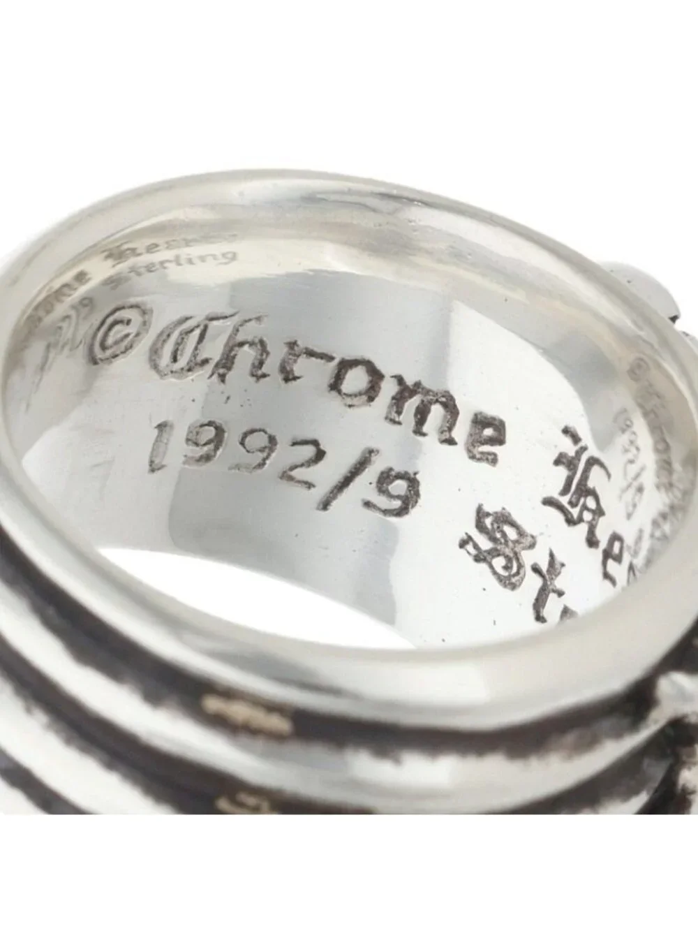 Chrome Hearts Dagger Silver Ring